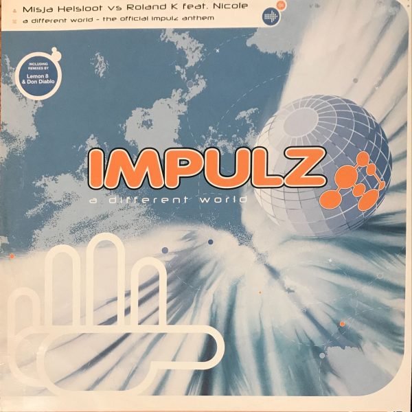 Misja Helsloot Vs Roland K Feat. Nicole – A Different World 12'' Maxi Single Plak (Trance)