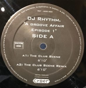 DJ Rhythm – A Groove Affair Episod I 12'' Maxi Single Plak (Early House)