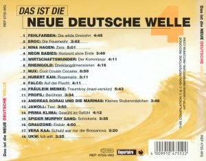 Das Ist Die ... Neue Deutsche Welle 4 CD - Görsel 2