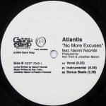 Atlantis Feat. Naomi Nsombi – No More Excuses 12'' Maxi Single Plak (Future Jazz) - Görsel 3