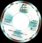 Stevie Wonder – Part-Time Lover 45lik Plak - Görsel 4