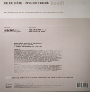 Kemit Sources – An Ka Séin 12'' Maxi Single Plak (House) - Görsel 2