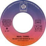 The Real Thing – Can You Feel The Force? 45lik Plak - Görsel 4