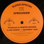 Africanism – Heartbeat 12'' Maxi Single Plak (House) - Görsel 2