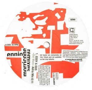 Ennio Morricone – Remixes Volume 2 Sampler 12'' Maxi Single Plak (Future Jazz)