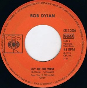 Bob Dylan – A Fool Such As I 45lik Plak - Görsel 3