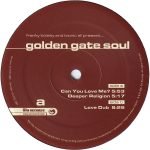 Franky Boissy & Bionic SF – Golden Gate Soul 12'' Maxi Single Plak (Deep House) - Görsel 2