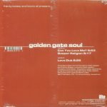 Franky Boissy & Bionic SF – Golden Gate Soul 12'' Maxi Single Plak (Deep House) - Görsel 3