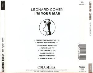 Leonard Cohen – I'm Your Man CD - Görsel 2