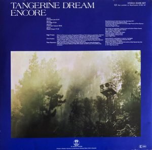 Tangerine Dream – Encore 2LP Plak - Görsel 2
