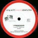 King Britt Presents Obafunke – Freedom 12'' Maxi Single Plak (Deep House) - Görsel 3