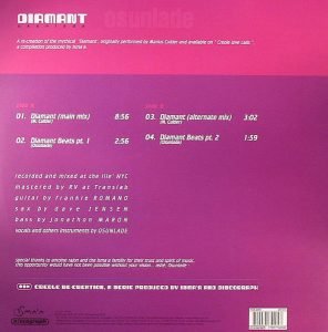 Osunlade – Diamant 12'' Maxi Single Plak (House) - Görsel 2