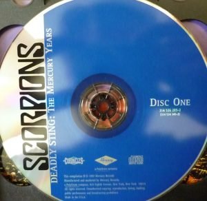 Scorpions – Deadly Sting: The Mercury Years 2CD - Görsel 3