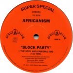 Africanism – Block Party 12'' Maxi Single Plak (House) - Görsel 2