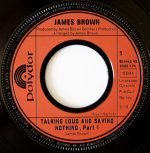 James Brown – Talking Loud And Saying Nothing (Part 1&2) 45lik Plak - Görsel 2