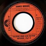 James Brown – Talking Loud And Saying Nothing (Part 1&2) 45lik Plak - Görsel 3