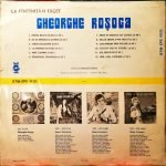 Gheorghe Roșoga – La Fîntîniță-n Făget LP Plak - Görsel 3