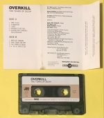 Overkill - The Years Of Decay Kaset - Görsel 4