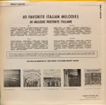 Luigi Manzoni, Community Orchestra Of Milan – 40 Melodie Preferite Italiane - Favorite Italian Melodies LP Plak - Görsel 2