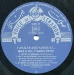 رفيق حبيقة – أنغام شائعة  ( Rafiq Hbayka ) - Popular Instrumental Hits In Belly Dance Style LP Plak - Görsel 4