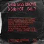 The Neon Judgement – Miss Brown 45lik Plak - Görsel 2
