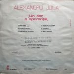 Alexandru Jula – Un Dor, O Speranță LP Plak - Görsel 2