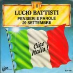 Lucio Battisti – Pensieri E Parole / 29 Settembre 45lik Plak