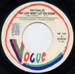 Nathalie – My Love Won't Let You Down 45lik Plak - Görsel 3