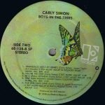 Carly Simon – Boys In The Trees LP Plak - Görsel 4
