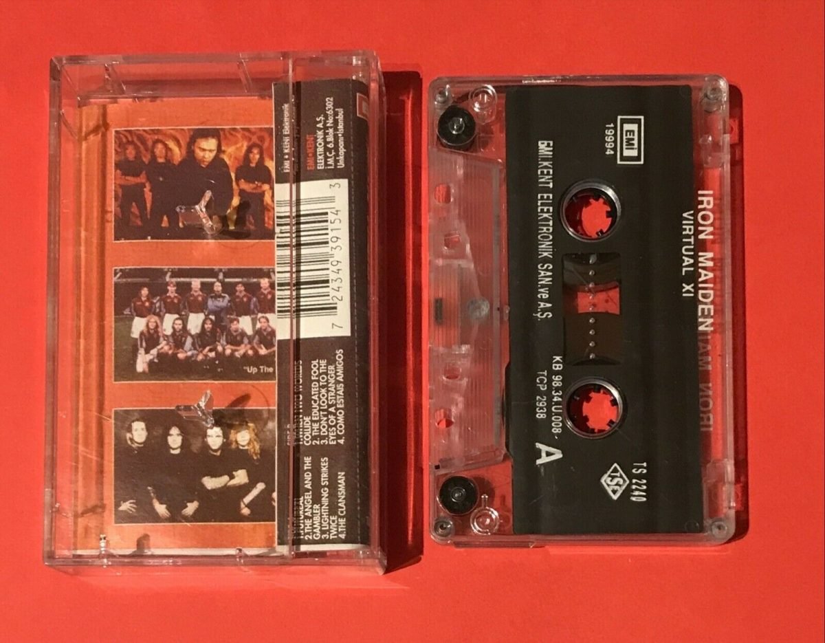 Iron Maiden – Virtual XI Kaset Türk Baskı - Görsel 2