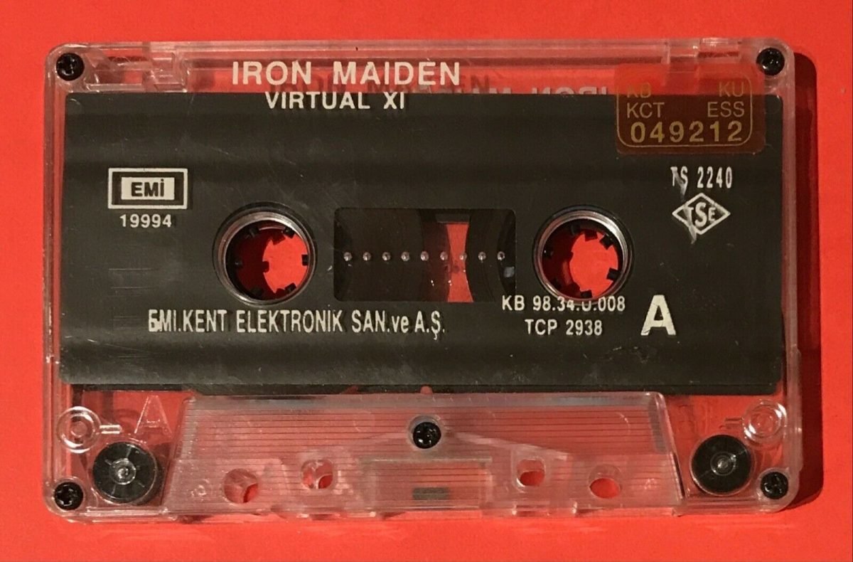 Iron Maiden – Virtual XI Kaset Türk Baskı - Görsel 5