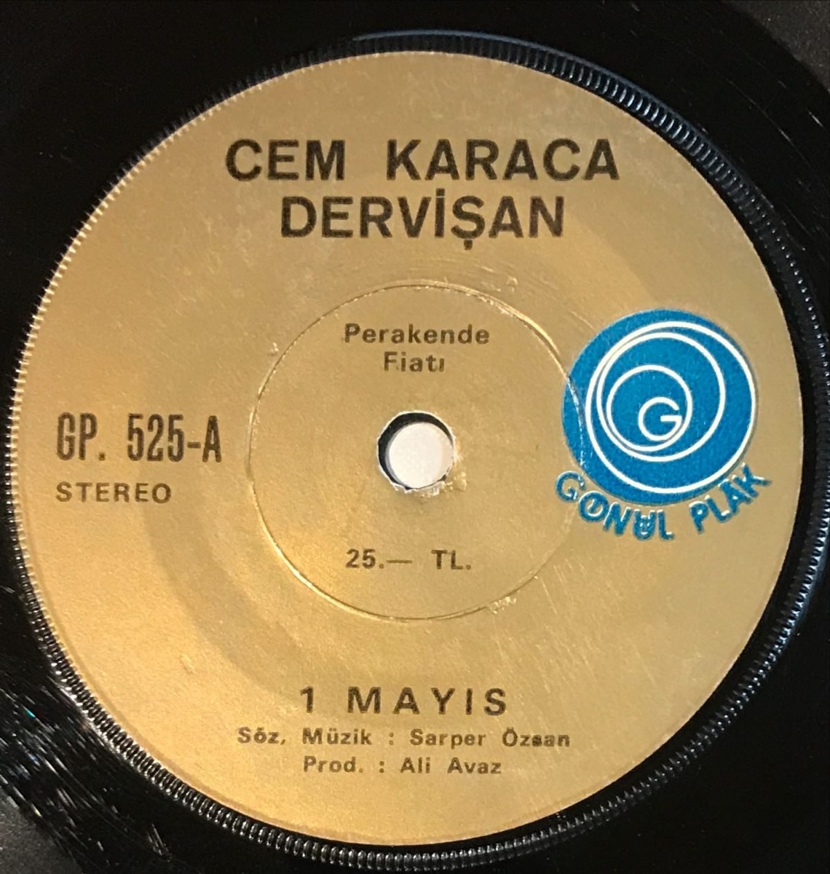 Cem Karaca – 1 Mayıs 45lik Plak - Görsel 4