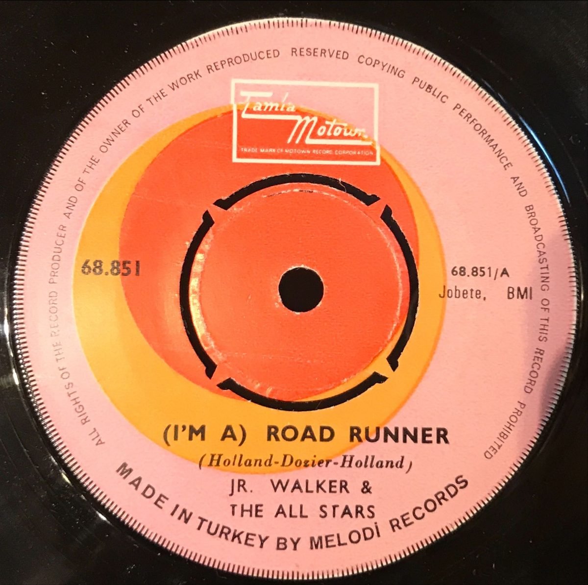 Jr. Walker & The All Stars – Road Runner 45lik Plak - Görsel 2