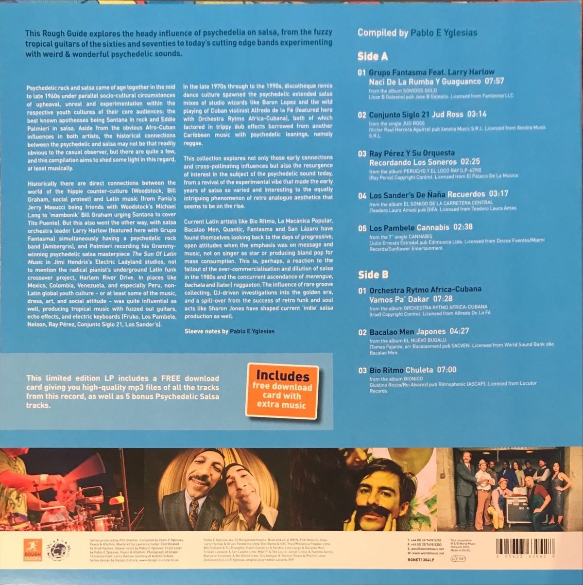 The Rough Guide To Psychedelic Salsa LP Plak - Görsel 2