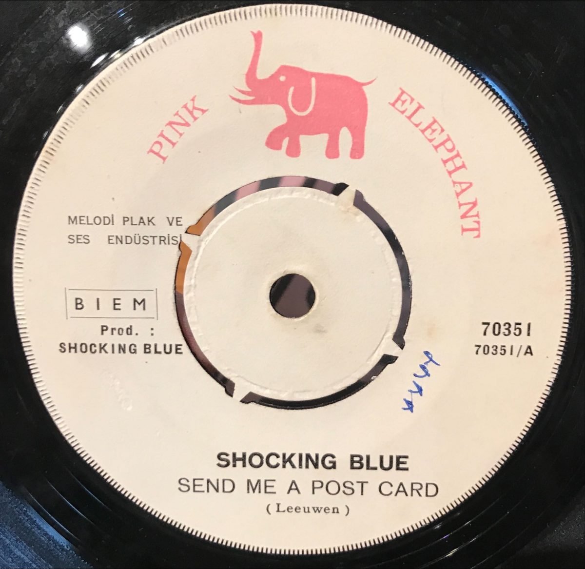 Shocking Blue – Send Me A Post Card 45lik Plak - Görsel 3
