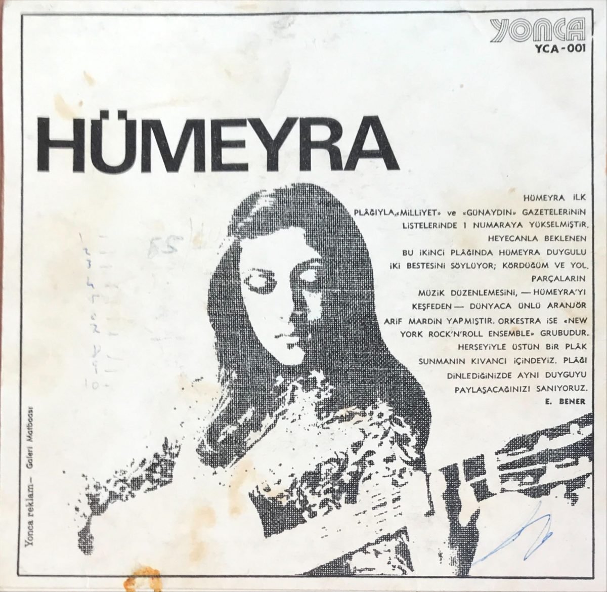 Hümeyra – Kördüğüm / Yol 45lik Plak - Görsel 2