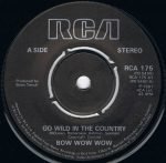 Bow Wow Wow – Go Wild In The Country 45lik Plak - Görsel 2