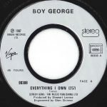 Boy George – Everything I Own 45lik Plak - Görsel 2