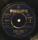 Dimitri – Poor Soul 45lik Plak (Yerli Baskı) - Görsel 2