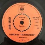 John Barry – Kaygısızlar The Persuaders  45lik Plak (Yerli Baskı) - Görsel 2