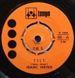 Isaac Hayes ‎– Tilt - Music From The Film ''Three Tough Guys'' 45lik Plak (Yerli Baskı) - Görsel 2