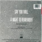 Foreigner – Say You Will 45lik Plak - Görsel 2