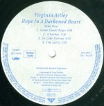 Virginia Astley – Hope In A Darkened Heart LP Plak - Görsel 3