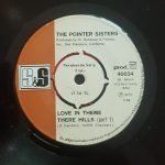 Pointer Sisters ‎– Love In Them There Hills 45lik Plak (Yerli Baskı) - Görsel 2