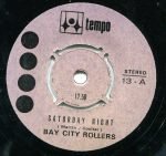Bay City Rollers – Saturday Night 45lik Plak (Yerli Baskı) - Görsel 2