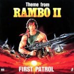 First Patrol ‎– Theme From Rambo II 12'' Maxi Single Plak
