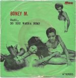 Boney M. – Baby, Do You Wanna Bump 45lik Plak (Yerli Baskı)