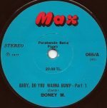 Boney M. – Baby, Do You Wanna Bump 45lik Plak (Yerli Baskı) - Görsel 2