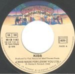 Kiss – I Was Made For Lovin' You 45lik Plak - Görsel 2