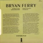 Bryan Ferry – Extended Play 45lik Plak EP - Görsel 3